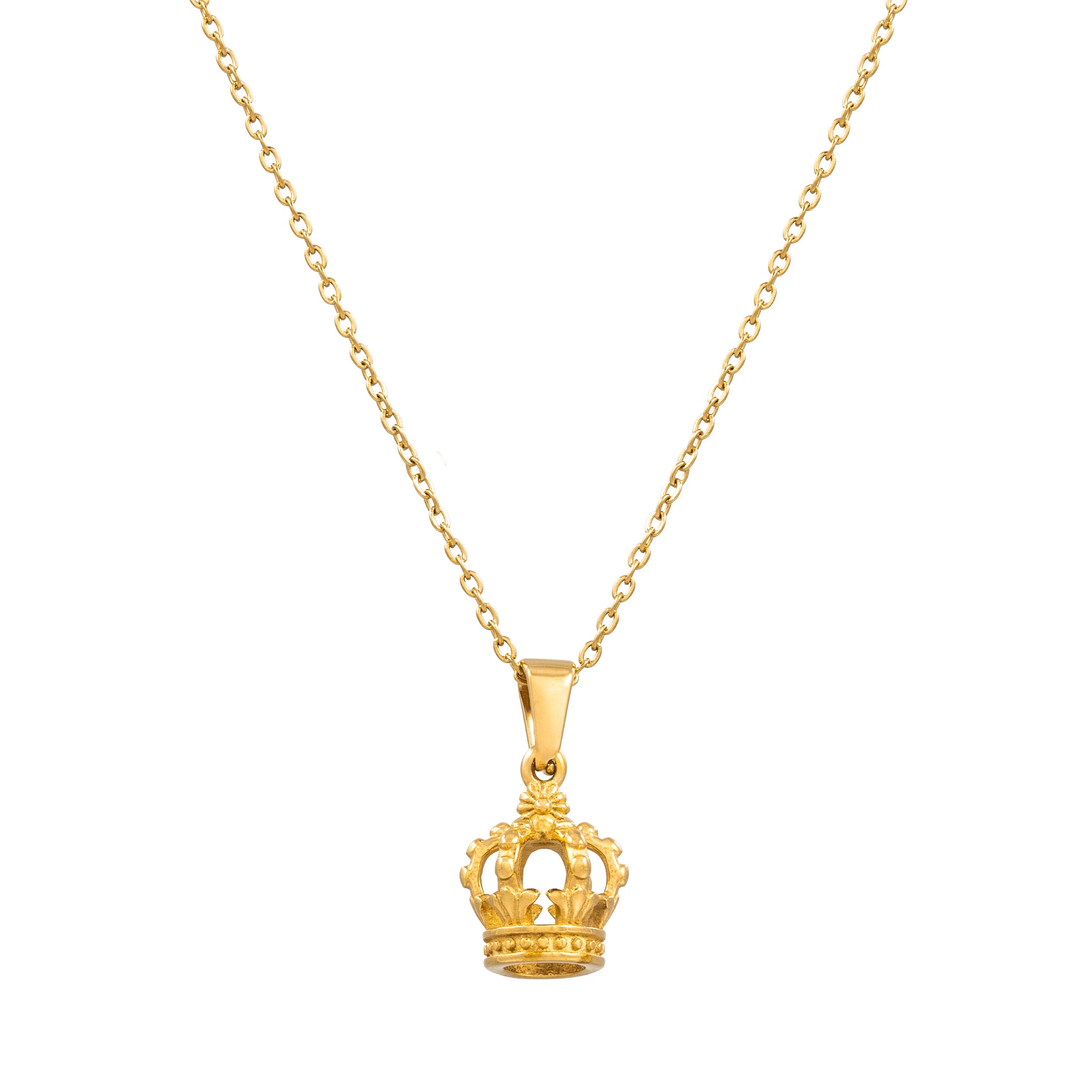 CROWN PENDANT (GOLD)