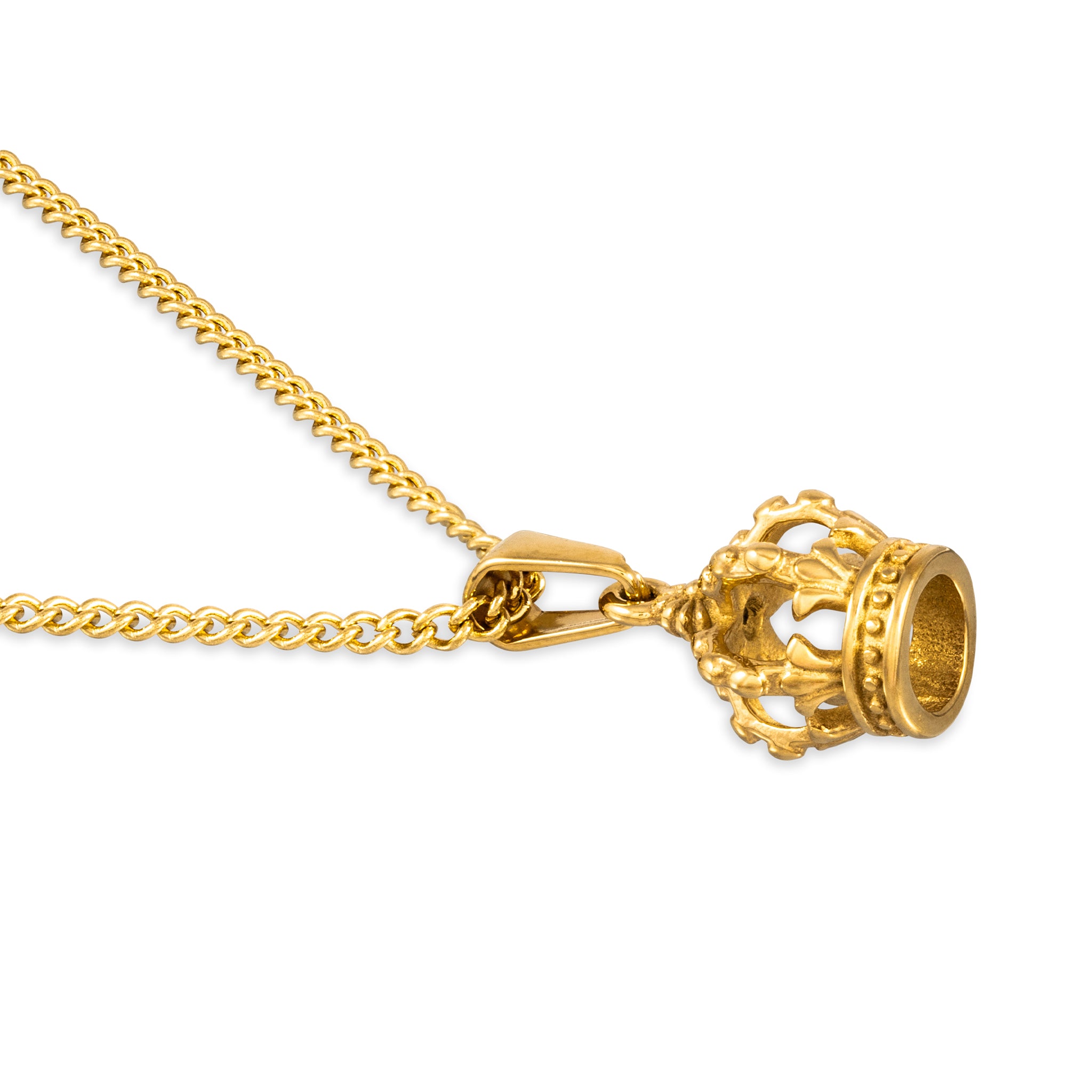 CROWN PENDANT (GOLD)