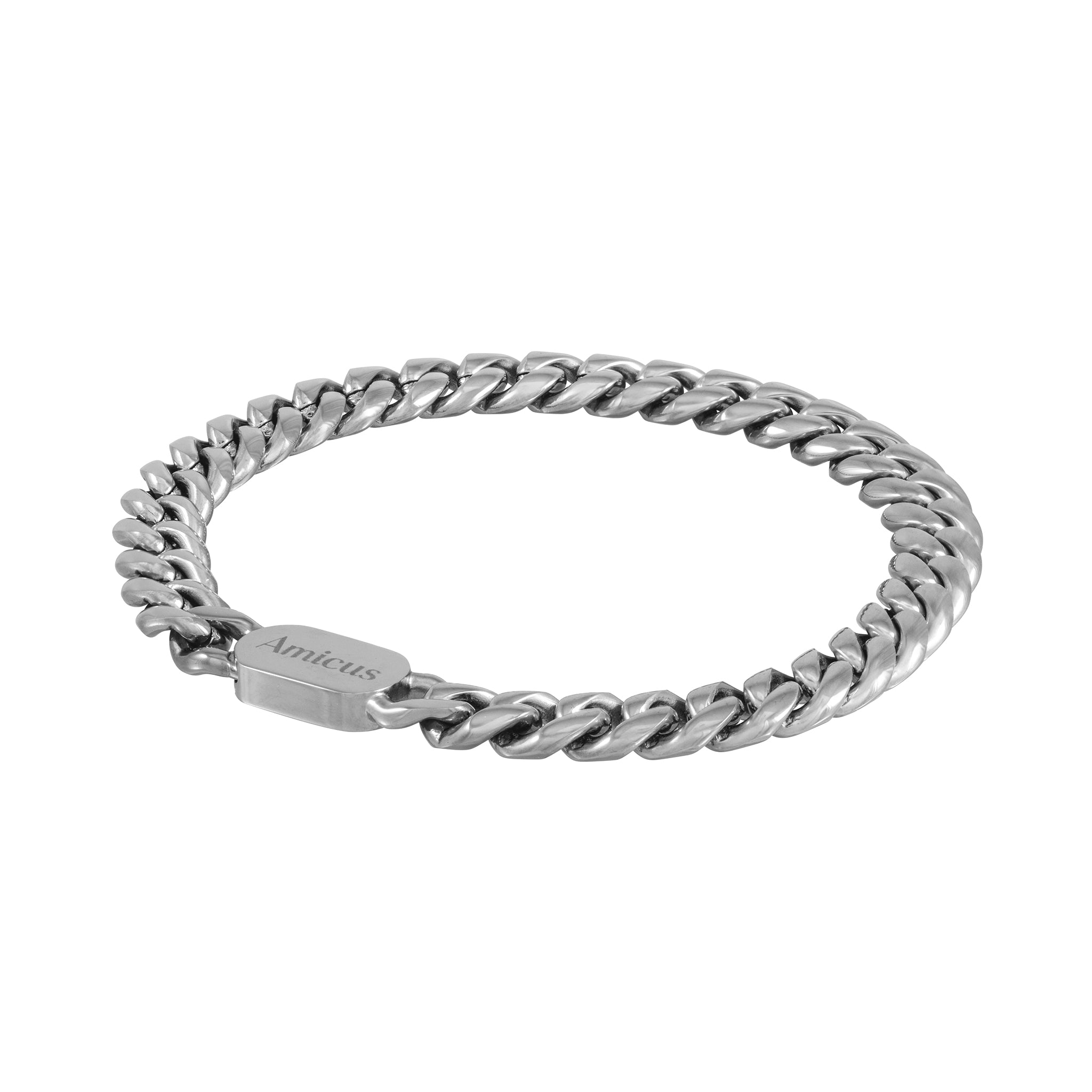 CUBAN BRACELET (SILVER) 8MM