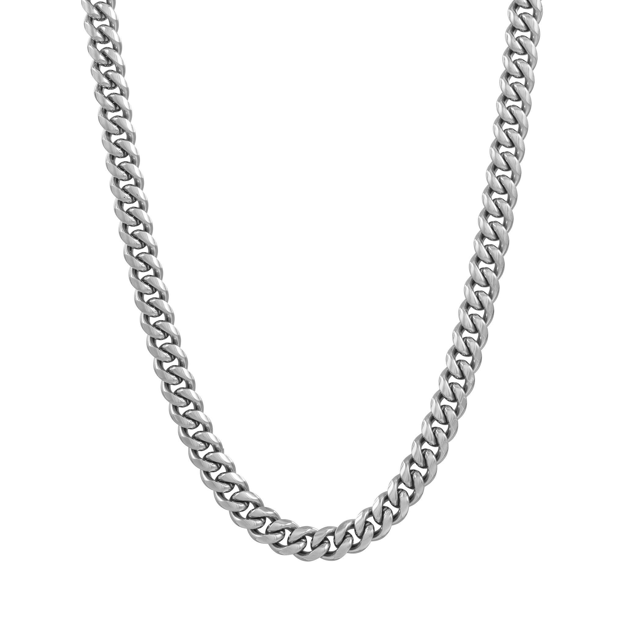 CUBAN CHAIN (SILVER) 8MM