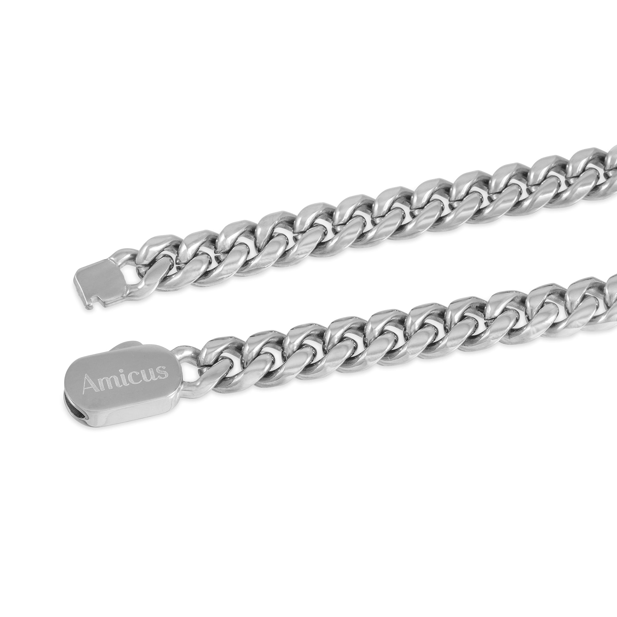 CUBAN CHAIN (SILVER) 8MM