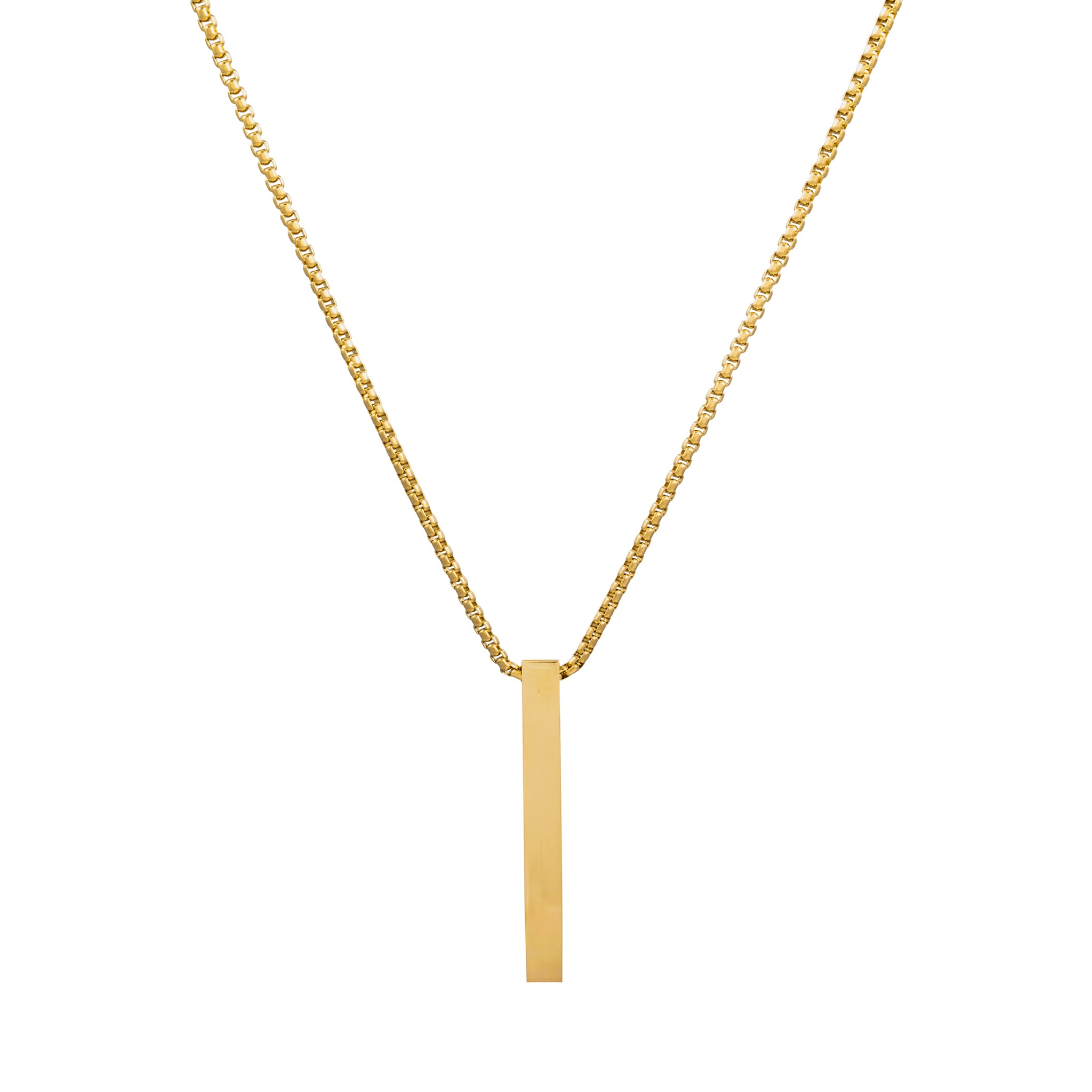 CLASSIC RECTANGLE PENDANT (GOLD)