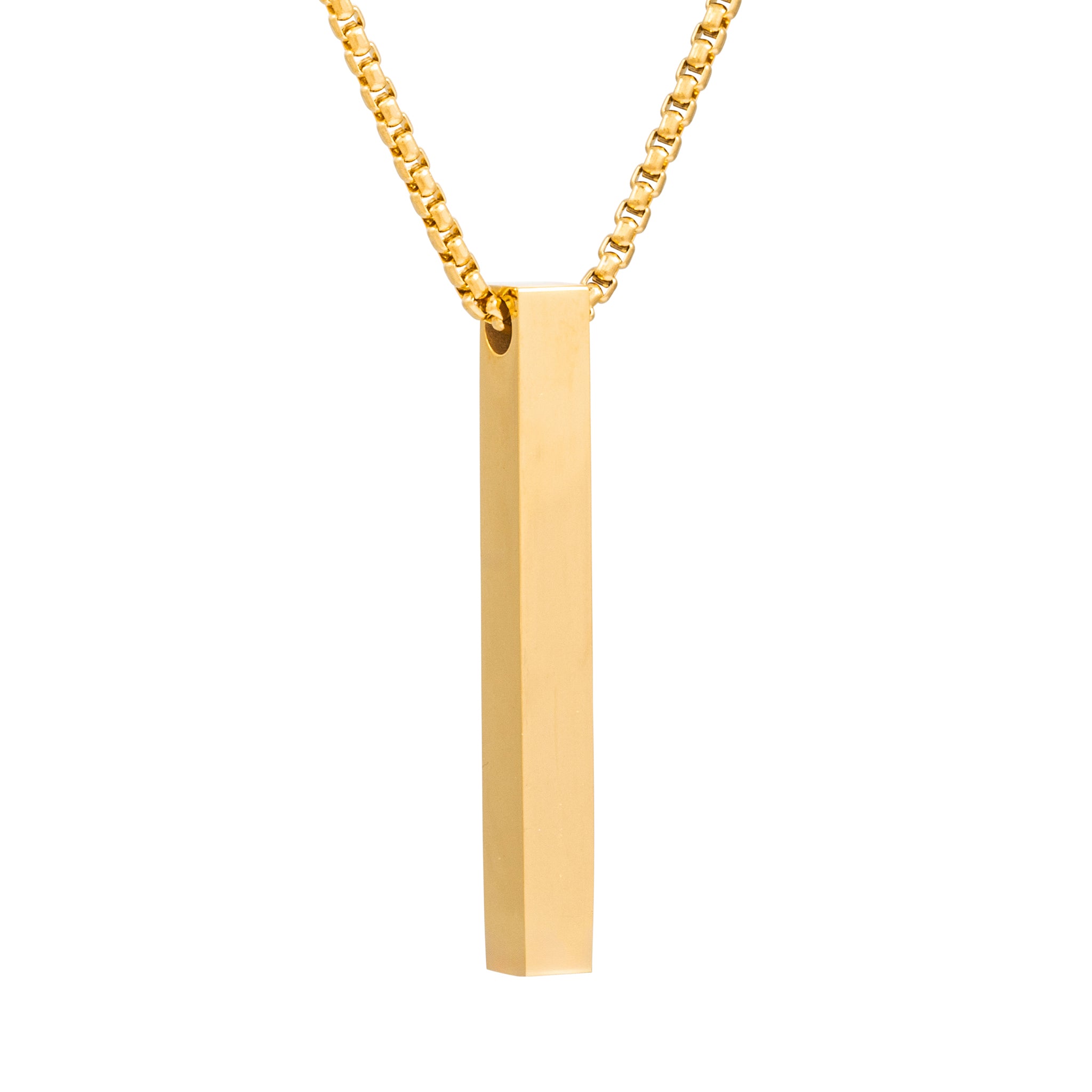 CLASSIC RECTANGLE PENDANT (GOLD)