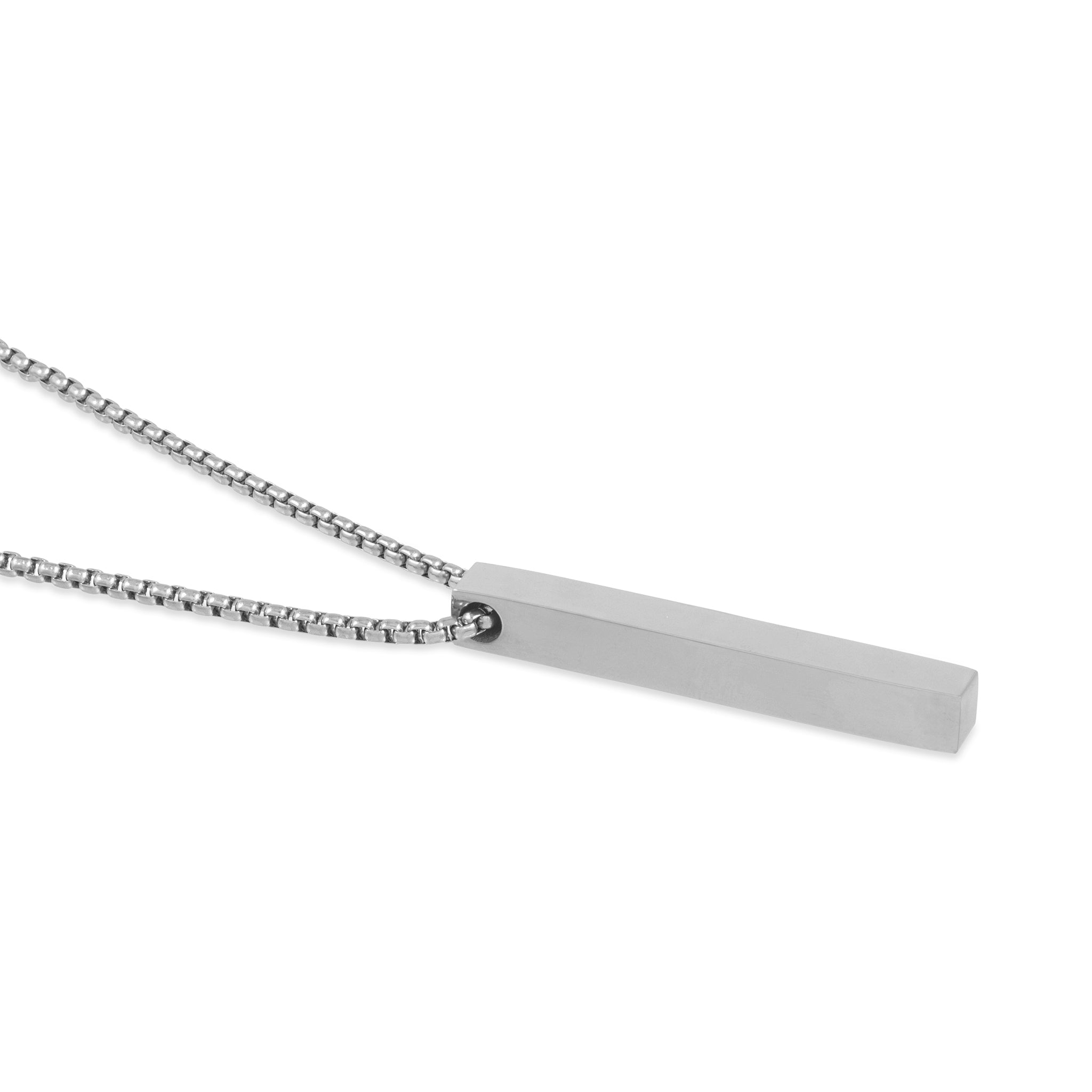 CLASSIC RECTANGLE PENDANT (SILVER)