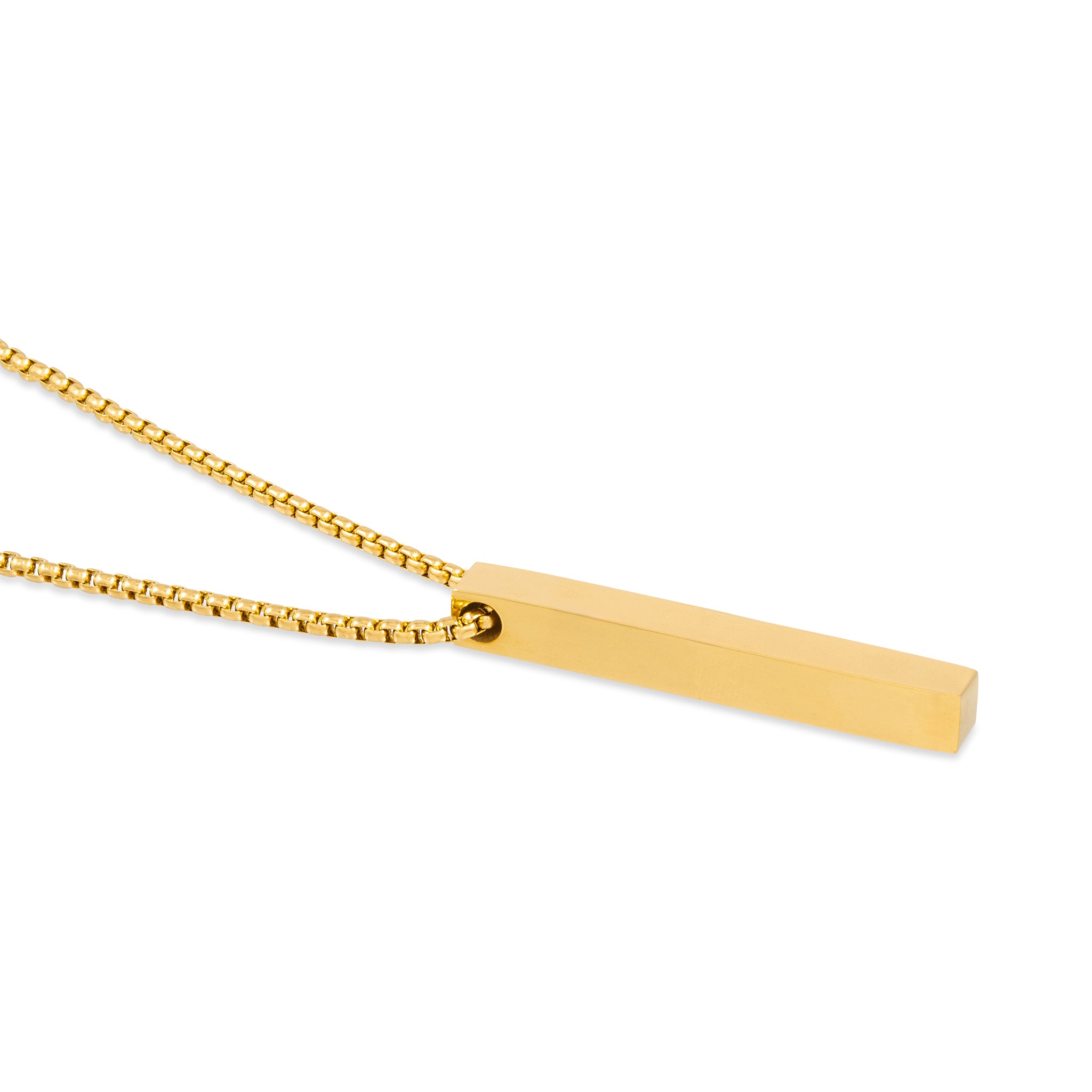 CLASSIC RECTANGLE PENDANT (GOLD)