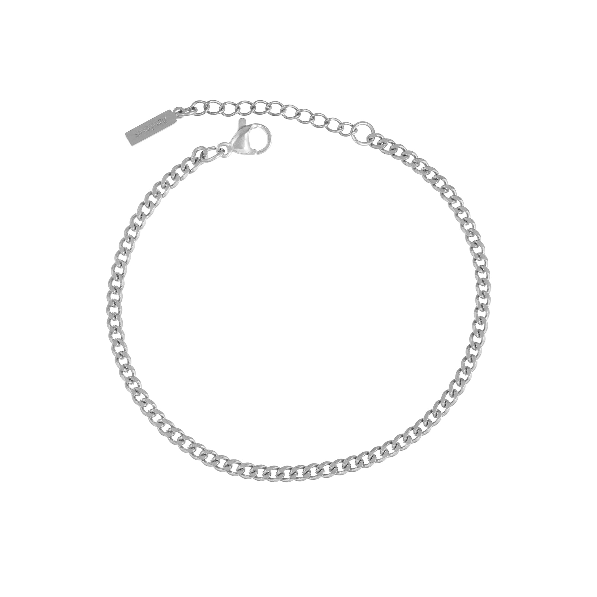 CUBAN BRACELET (SILVER) 2MM