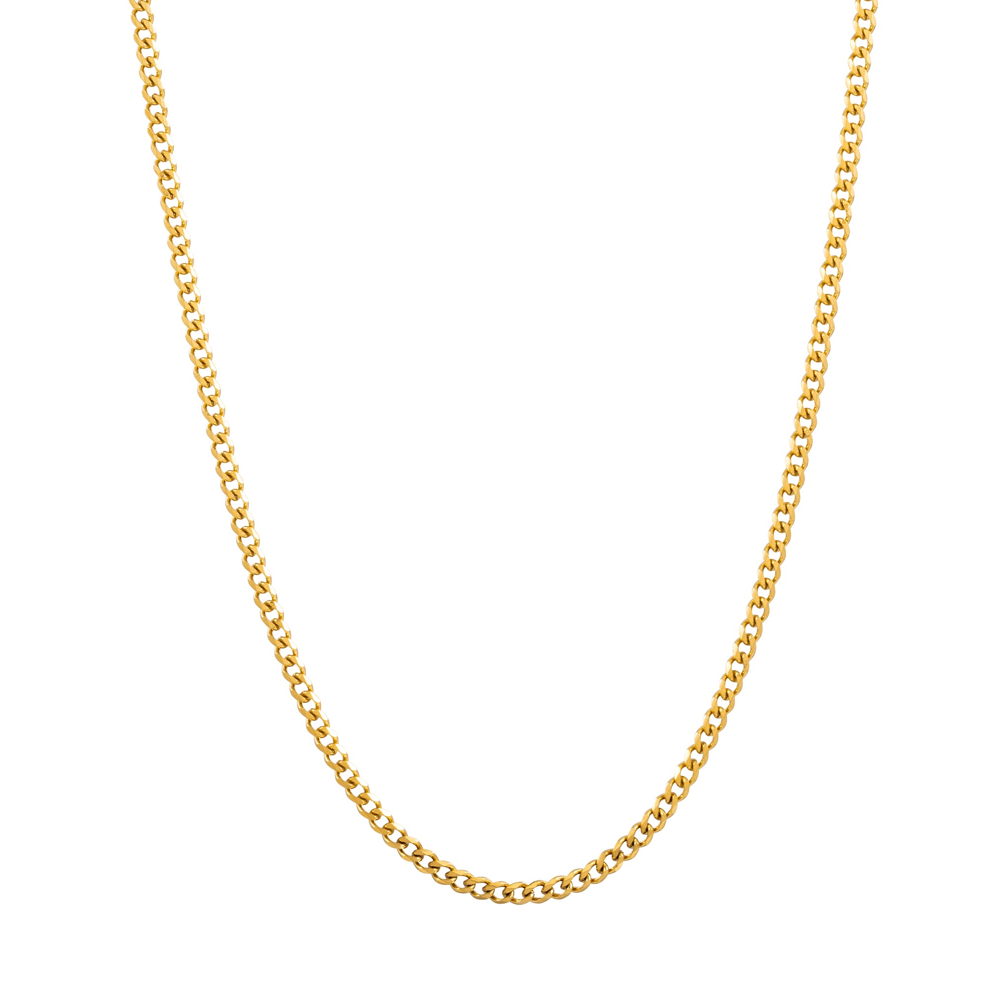 CUBAN CHAIN (GOLD) 2MM