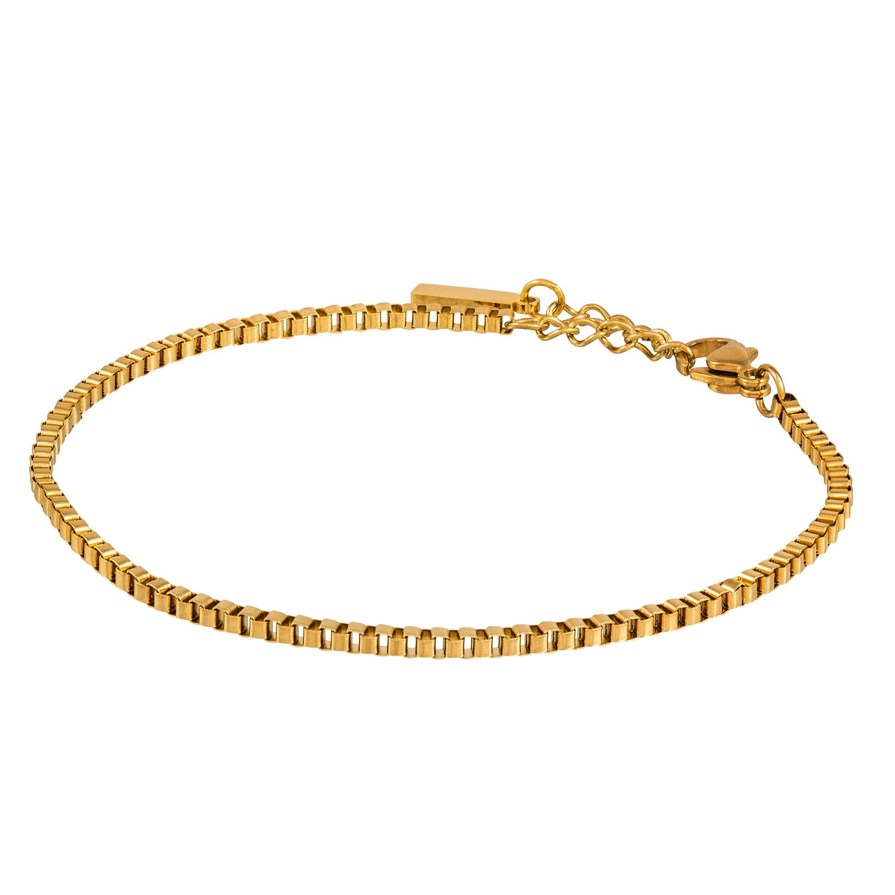 CUBAN BRACELET (GOLD) 2MM