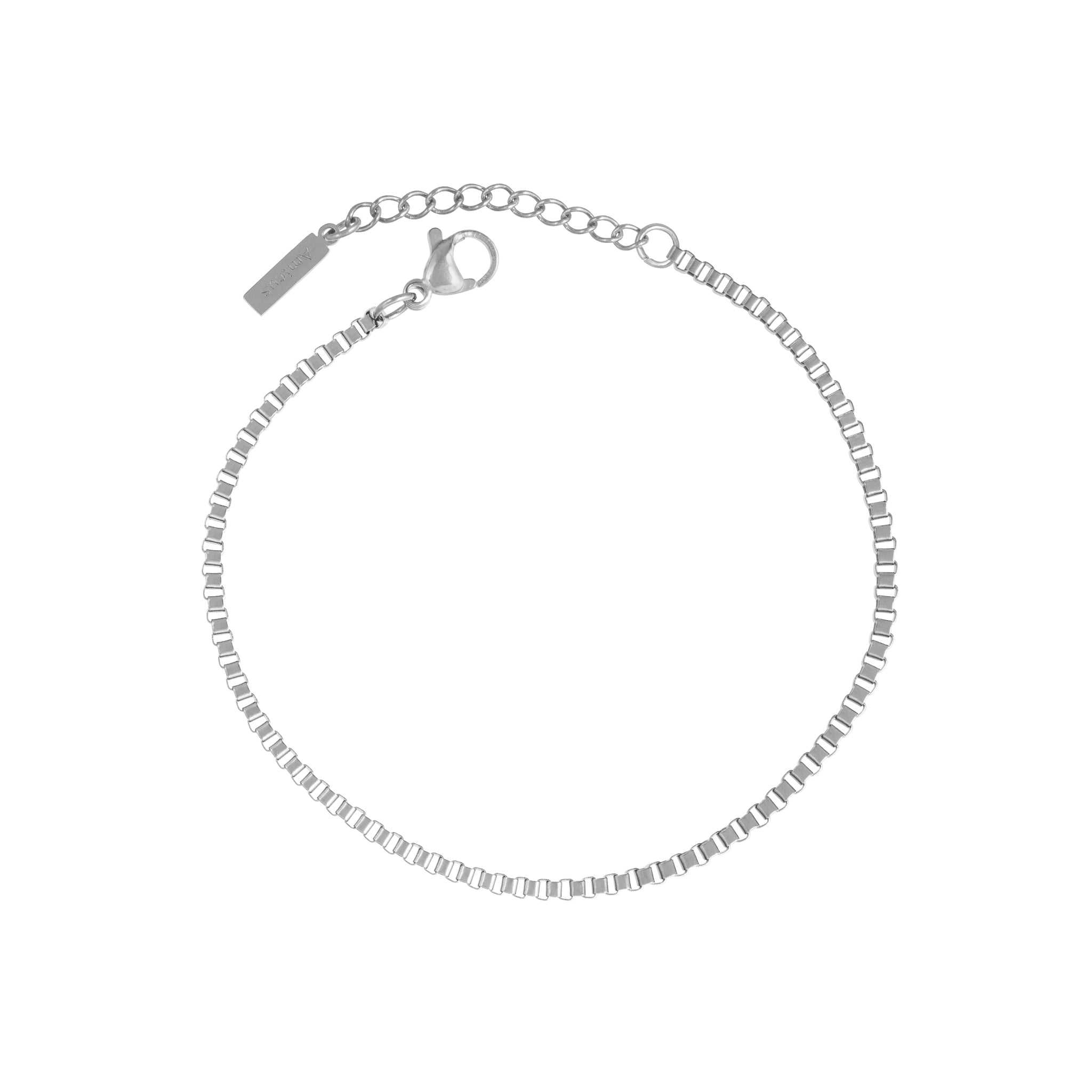 BOX BRACELET (SILVER) 2MM