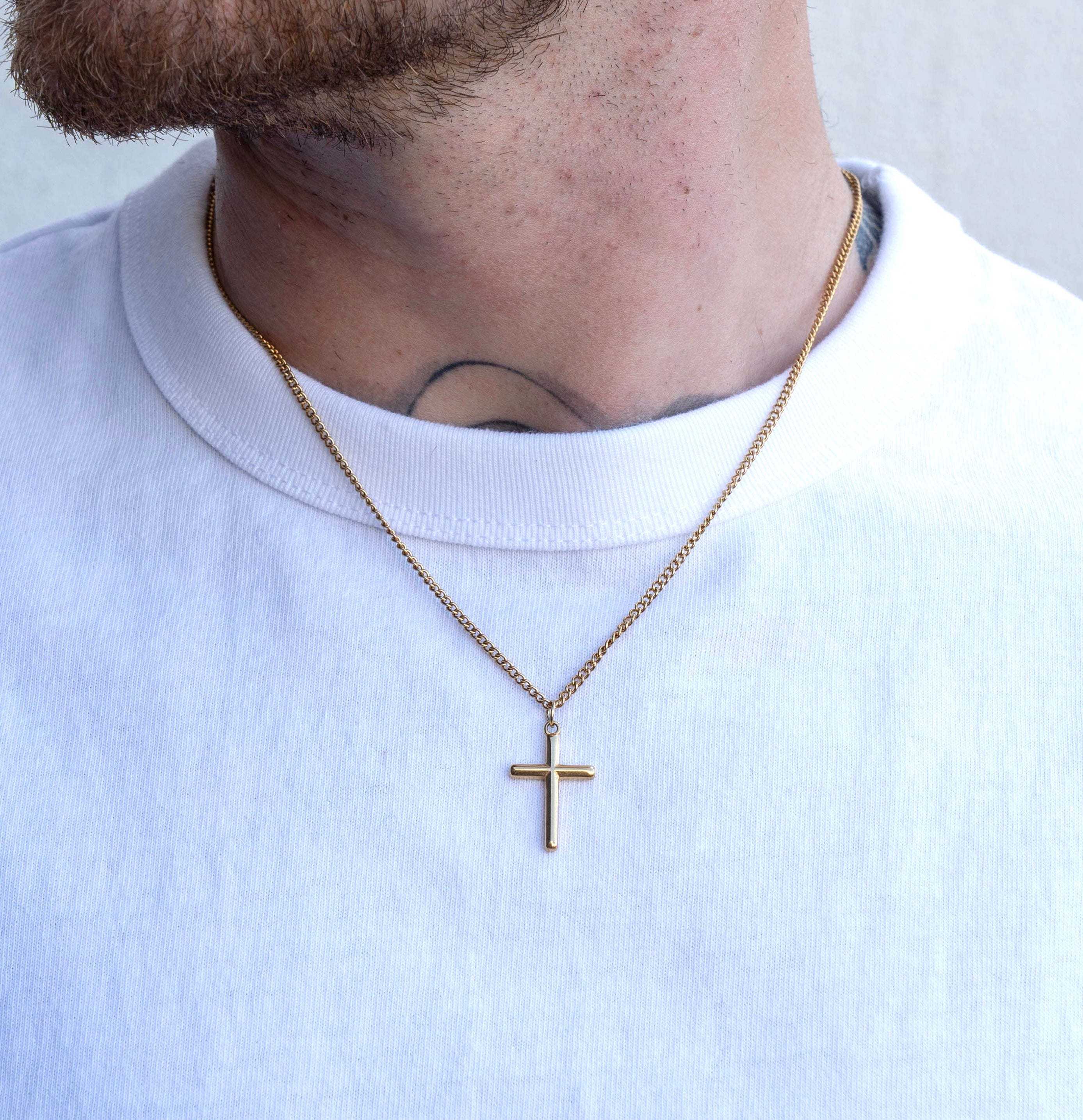 CROSS PENDANT (GOLD)