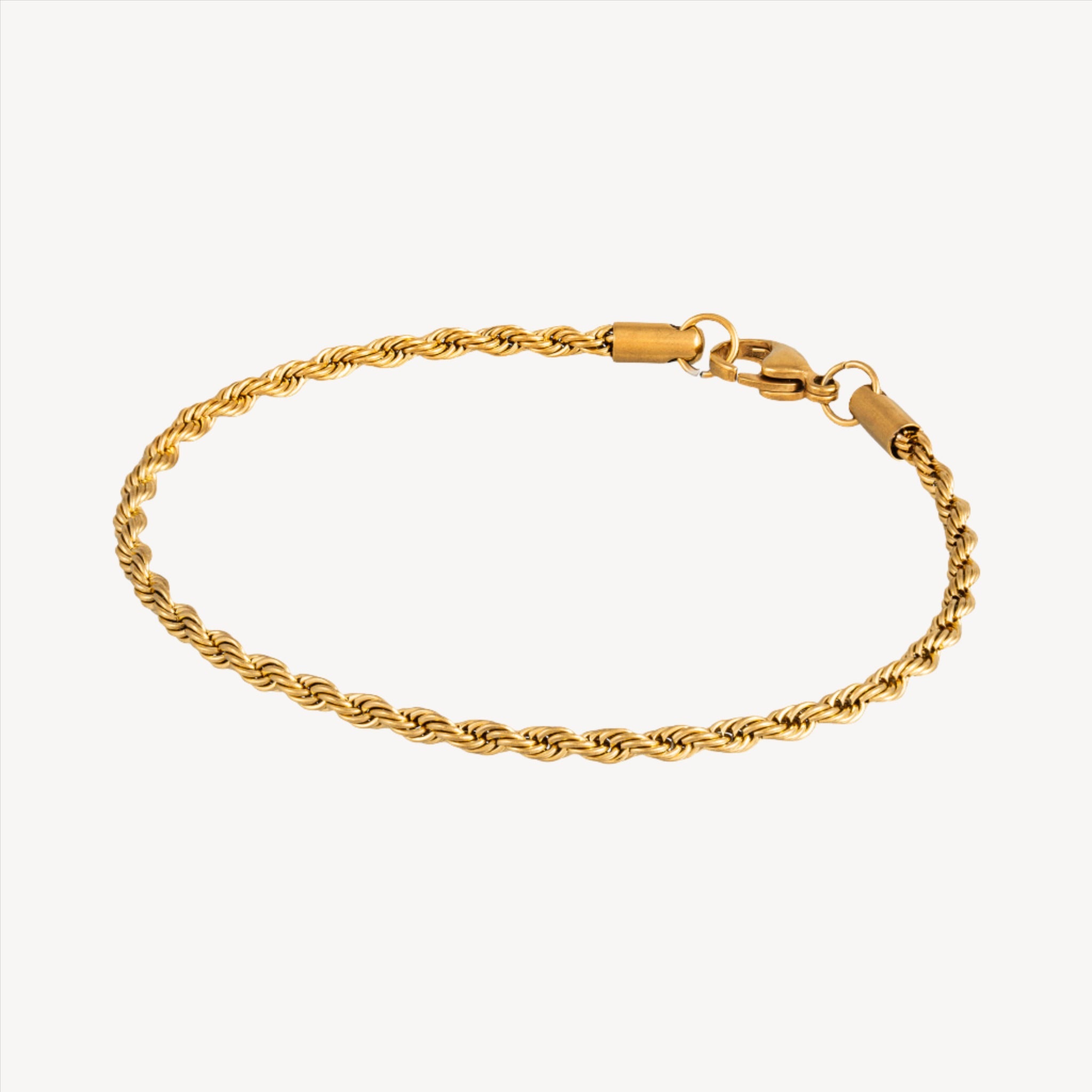 ROPE BRACELET (GOLD) 3MM