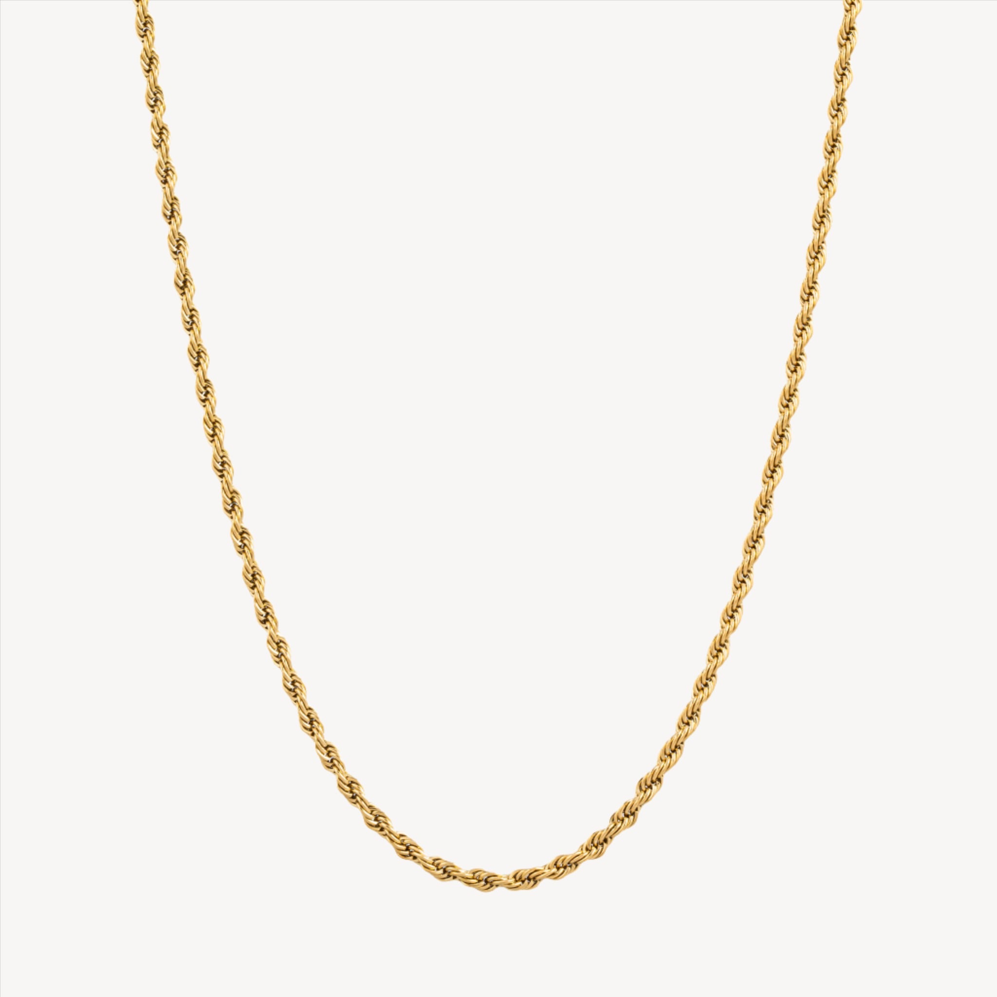 ROPE CHAIN (GOLD) 3MM