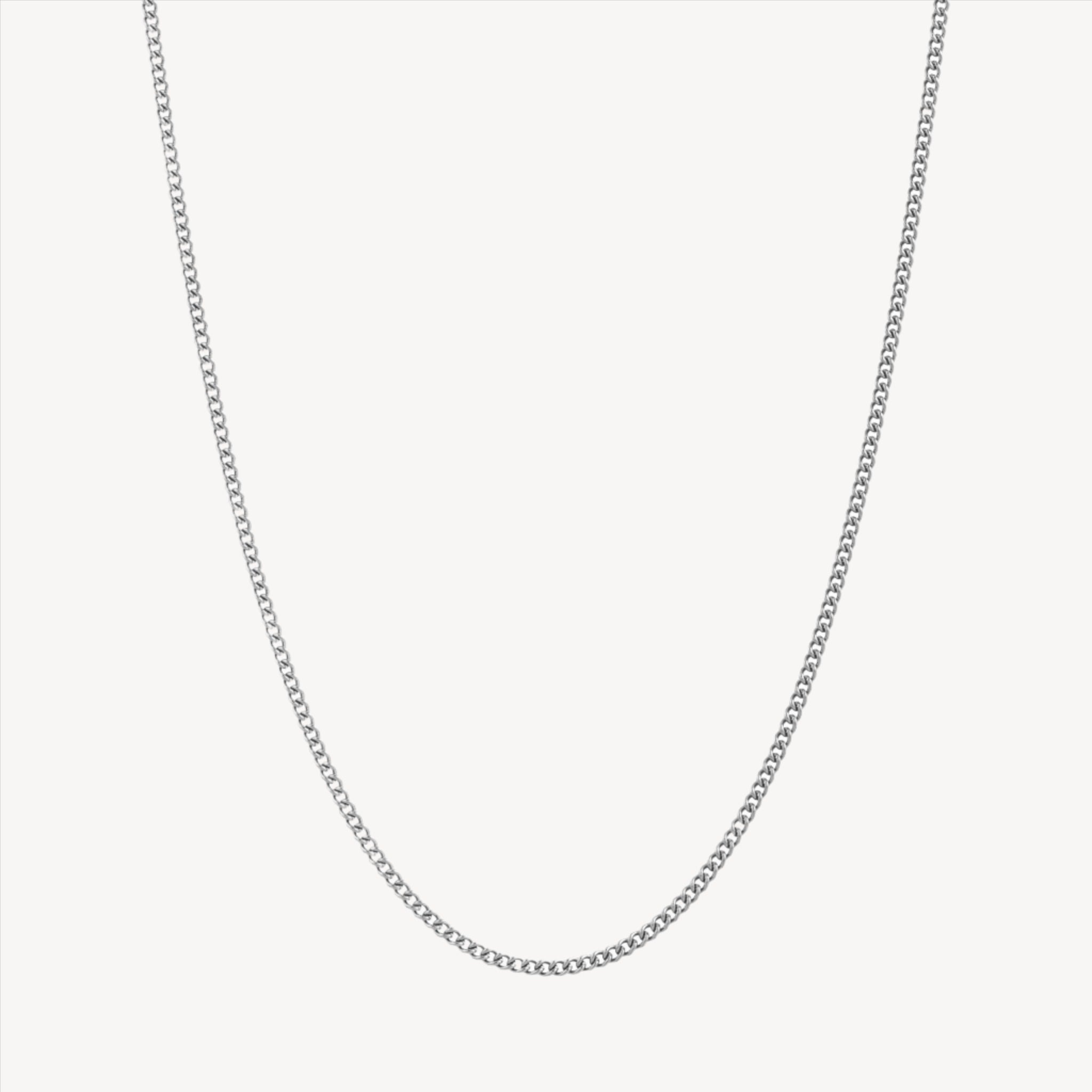 CUBAN CHAIN (SILVER) 2MM