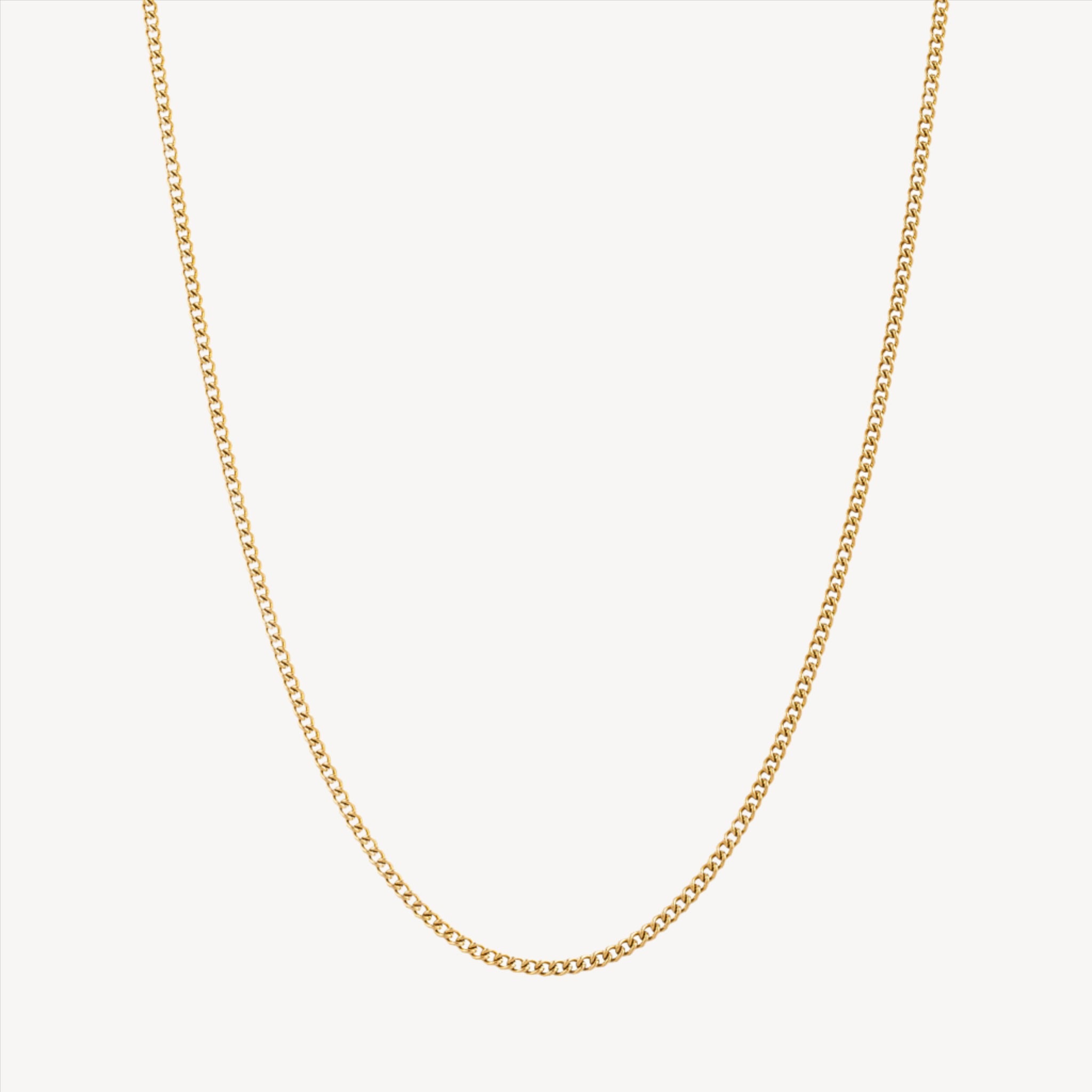 CUBAN CHAIN (GOLD) 2MM