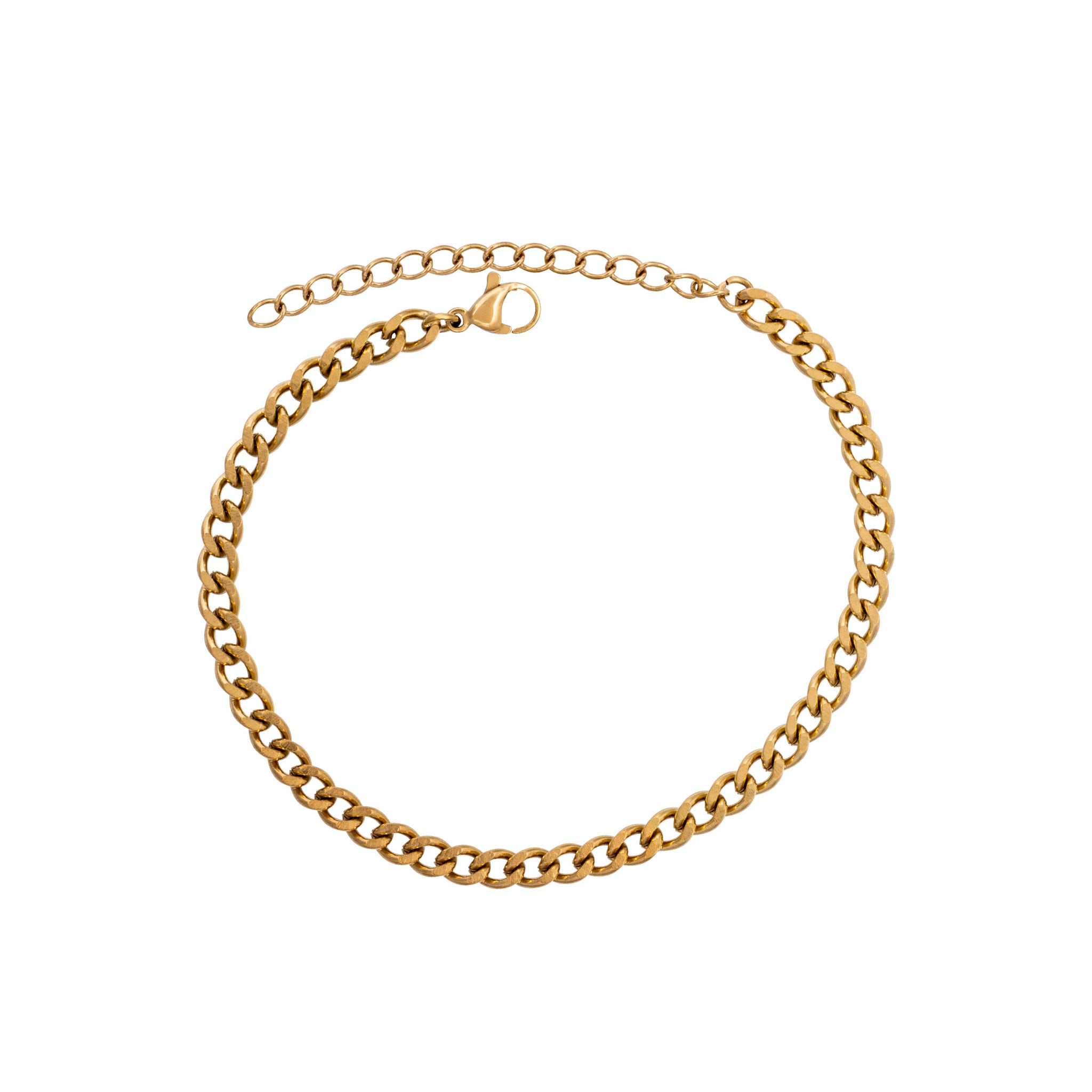 CUBAN BRACELET (GOLD) 4MM