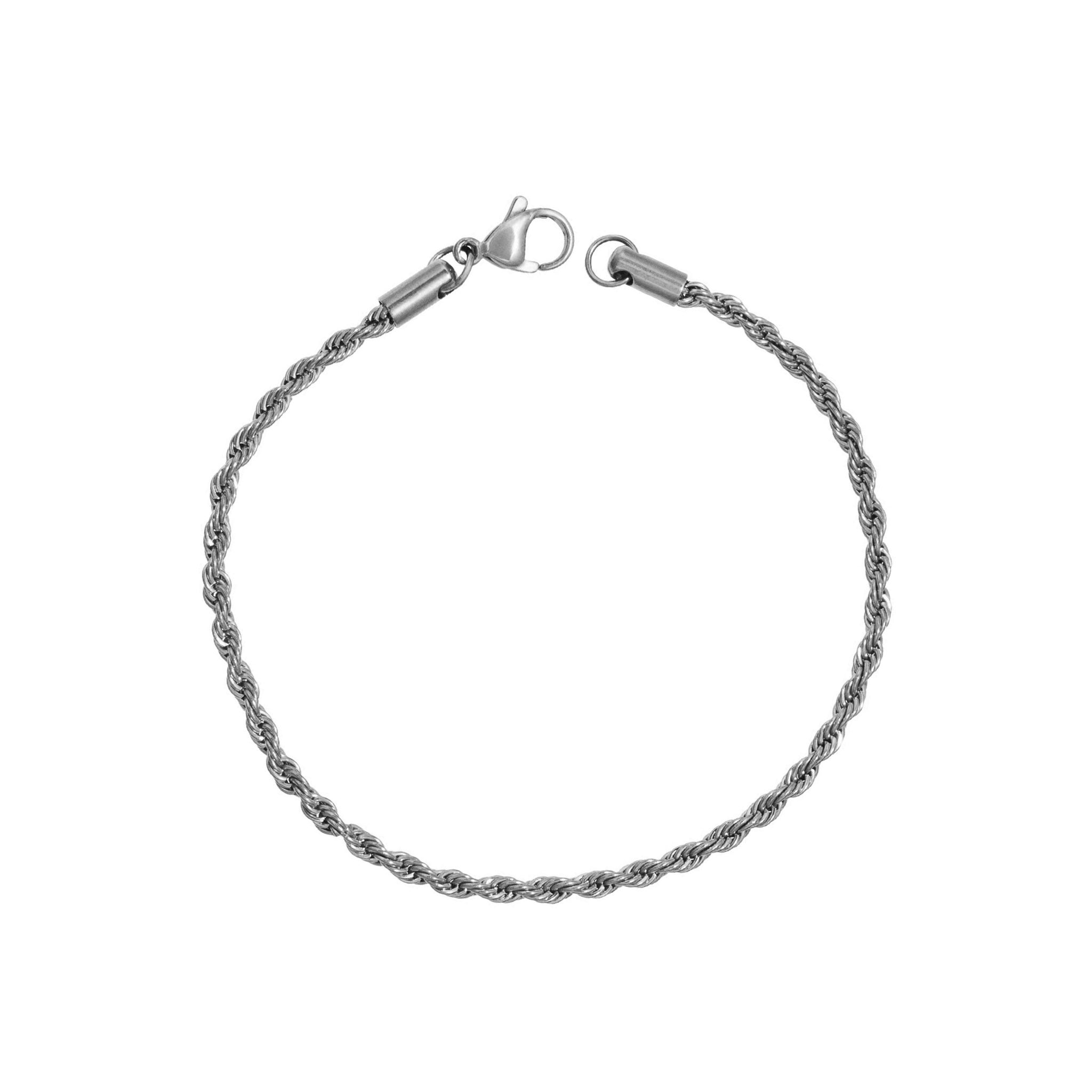 ROPE BRACELET (SILVER) 3MM