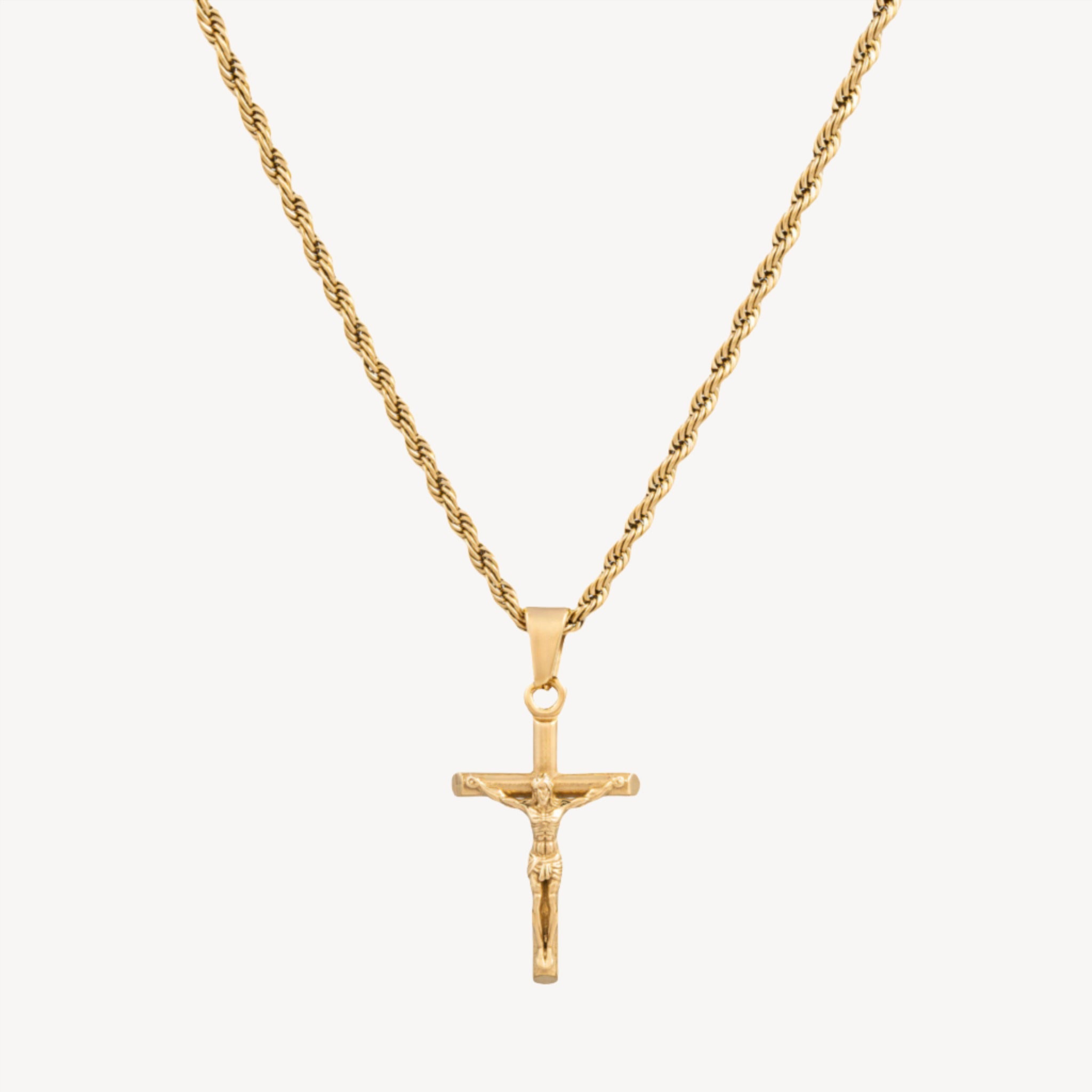 CRUCIFIX PENDANT (GOLD)