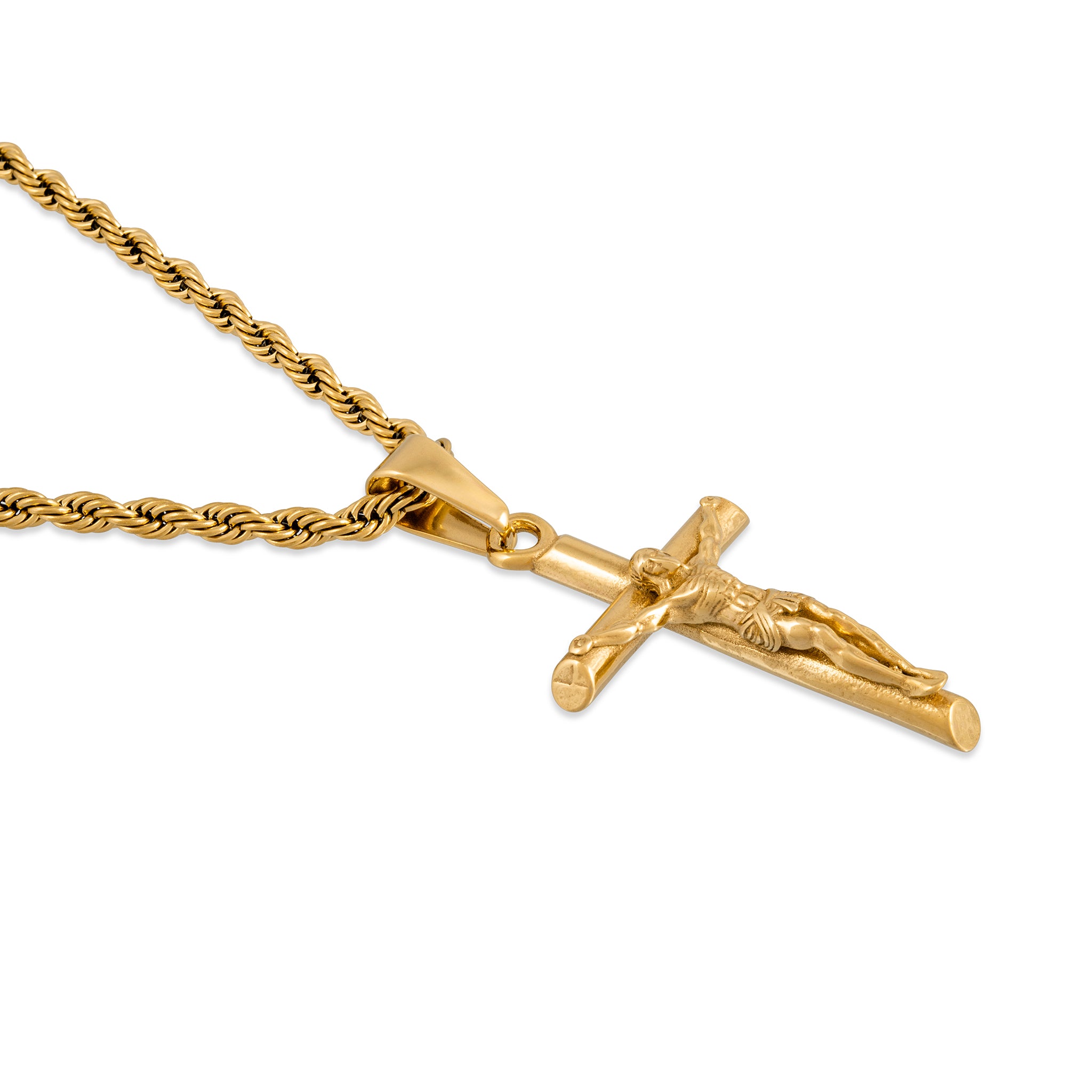 CRUCIFIX PENDANT (GOLD)