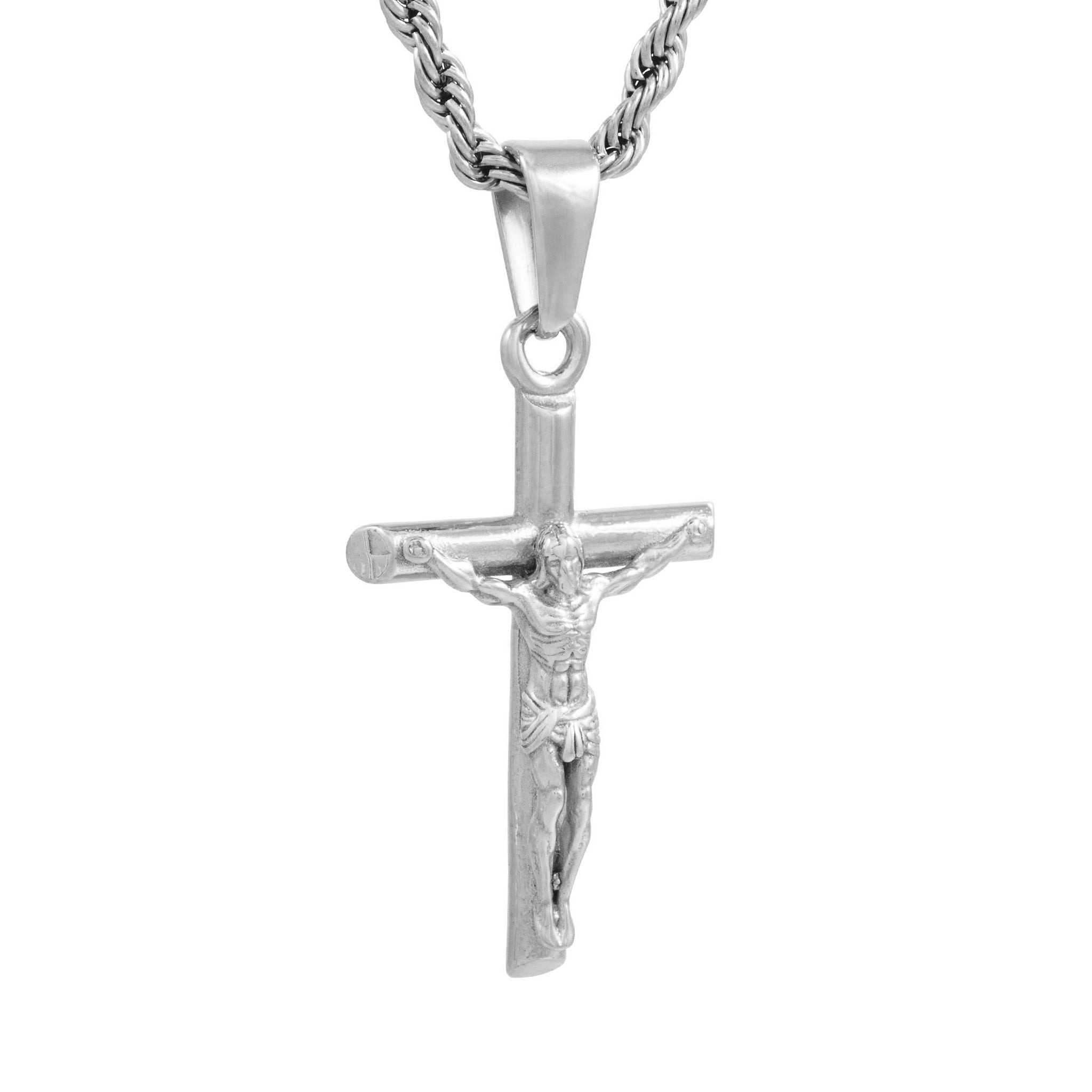 CRUCIFIX PENDANT (SILVER)