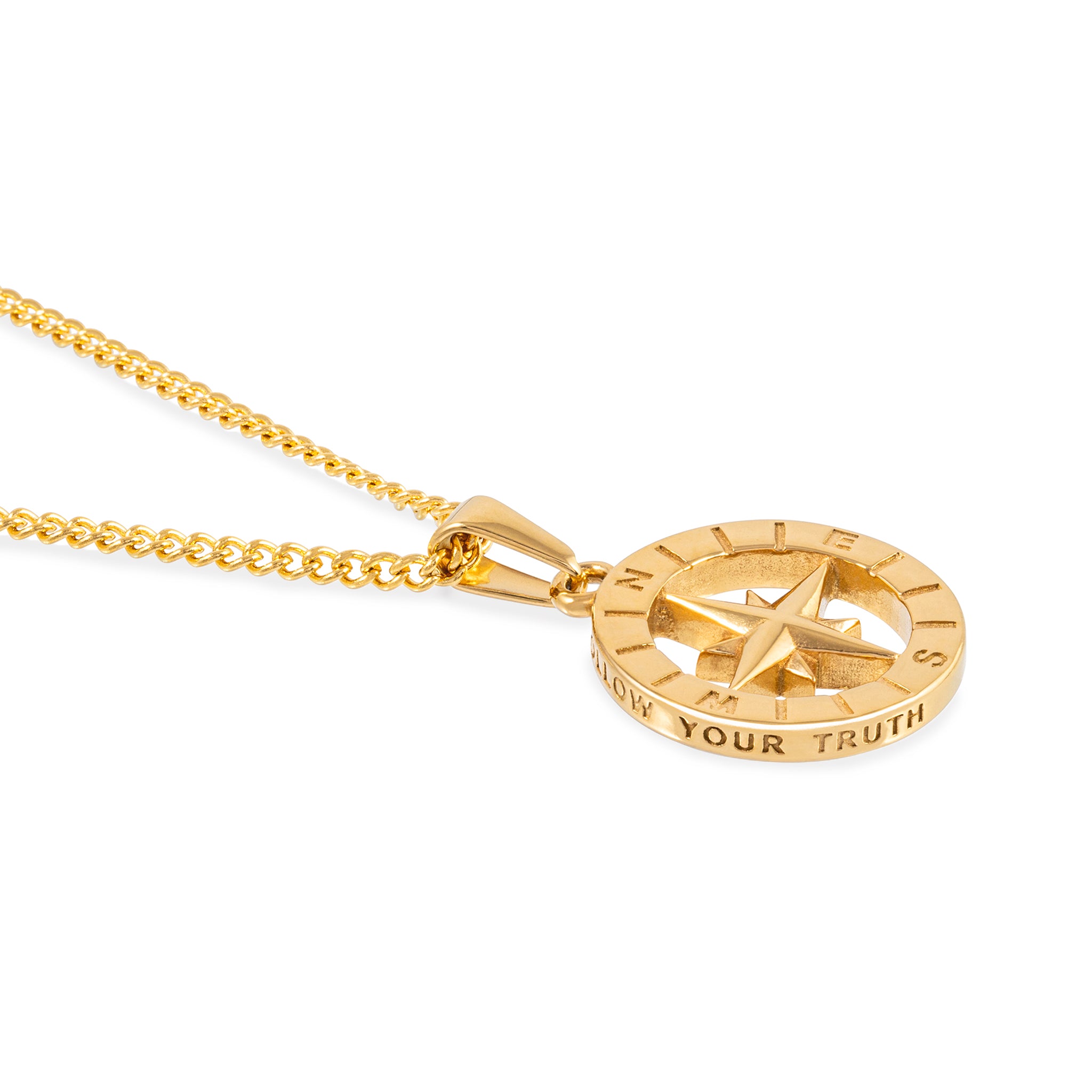 NORTH STAR PENDANT (GOLD)