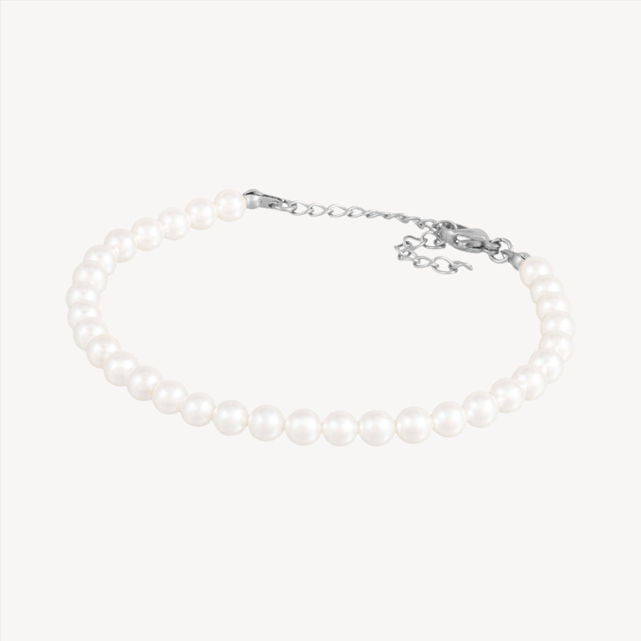 PEARL BRACELET (SILVER)