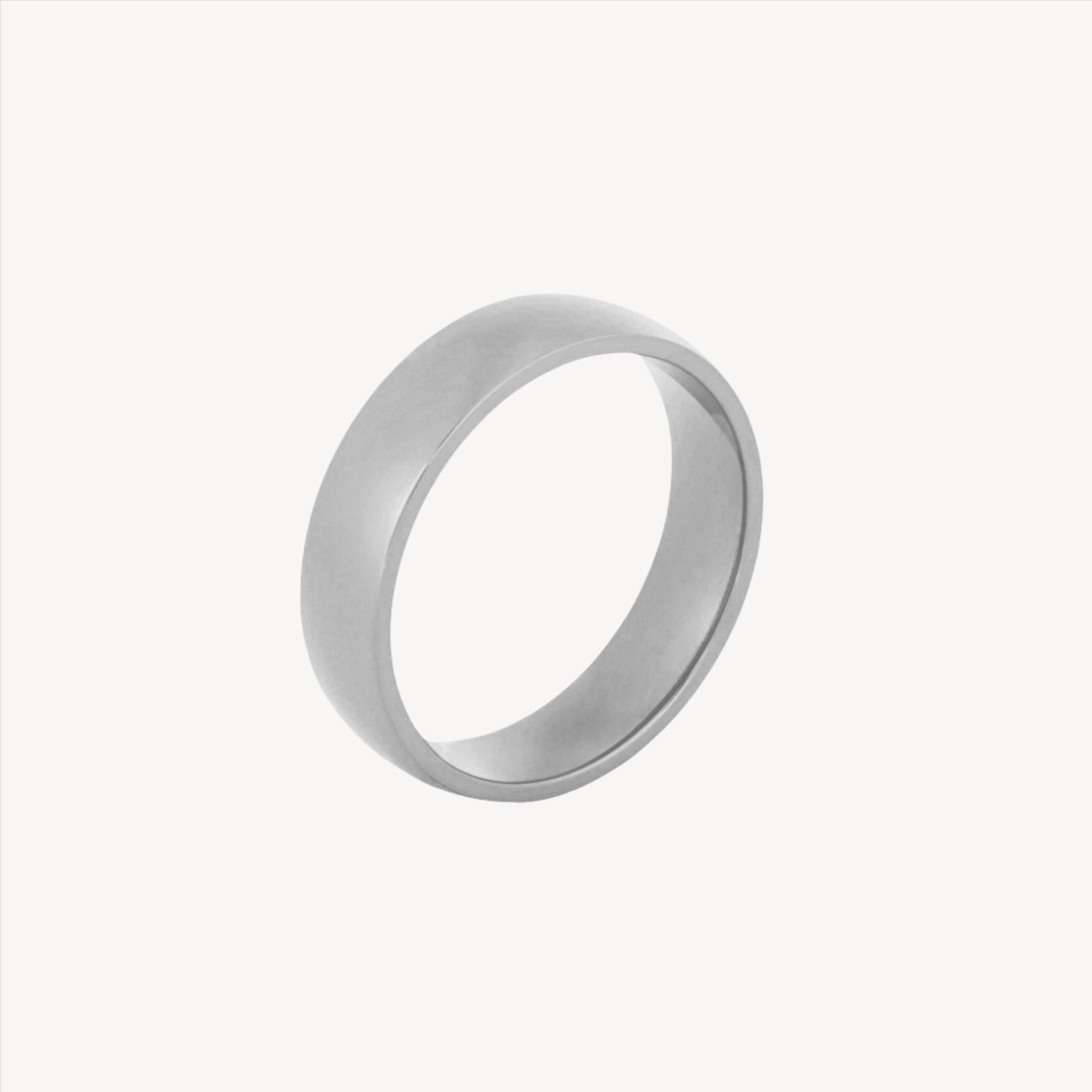 BAND RING (SILVER) 6MM